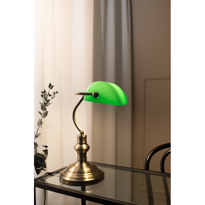 Markslöjd 105931 - Stona lampa BANKERS 1xE14/40W/230V