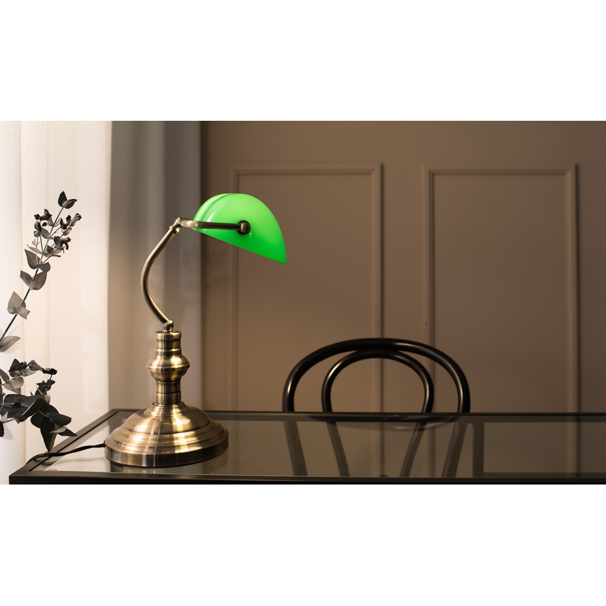 Markslöjd 105931 - Stona lampa BANKERS 1xE14/40W/230V