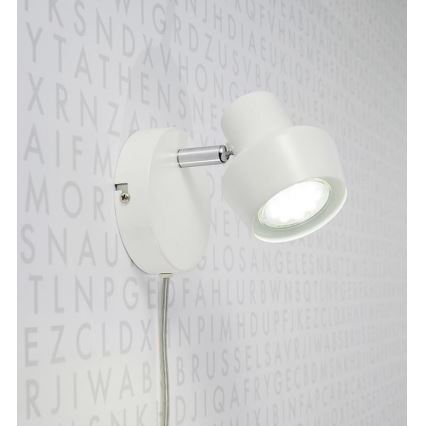 Markslöjd 106083 - Zidna lampa URN 1xGU10/35W/230V bela