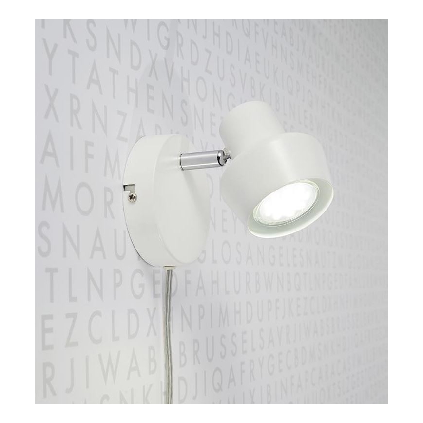 Markslöjd 106083 - Zidna lampa URN 1xGU10/35W/230V bela