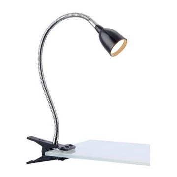 Markslöjd 106092 - LED Stona lampa sa štipaljkom TULIP LED/3W/230V crno