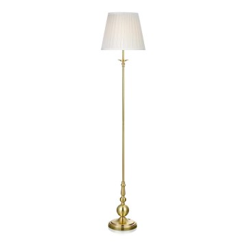 Markslöjd 106322 - Podna lampa IMPERIA 1xE27/60W/230V mesing