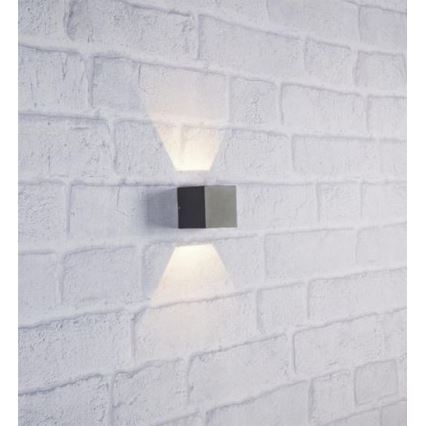 Markslöjd 106521 - LED spoljna lampa ARGOS LED/4W/230V IP44 sivo