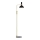 Markslöjd 106972 - Stojna lampa za prigušivanje LARRY 1xE27/60W/230V crno/zlatna