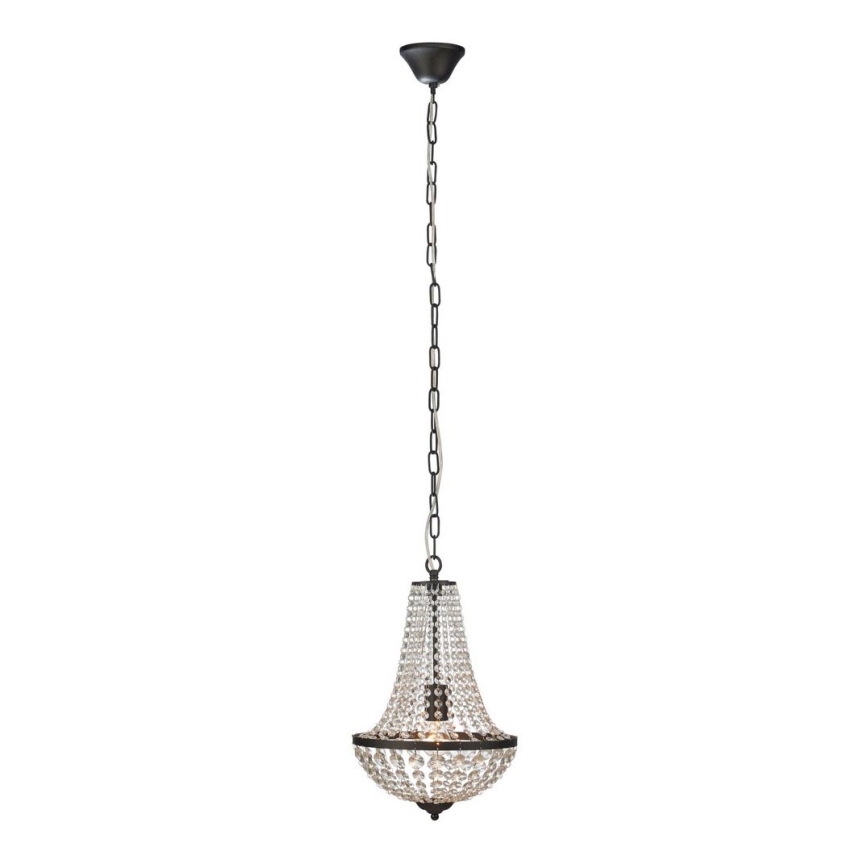 Markslöjd 107026 - Kristalni luster na lancu GRÄNSÖ 1xE27/60W/230V