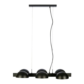 Markslöjd 107138 - Luster na sajli FLAMINGO 6xE14/40W/230V crno