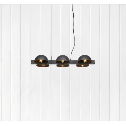 Markslöjd 107138 - Luster na sajli FLAMINGO 6xE14/40W/230V crno