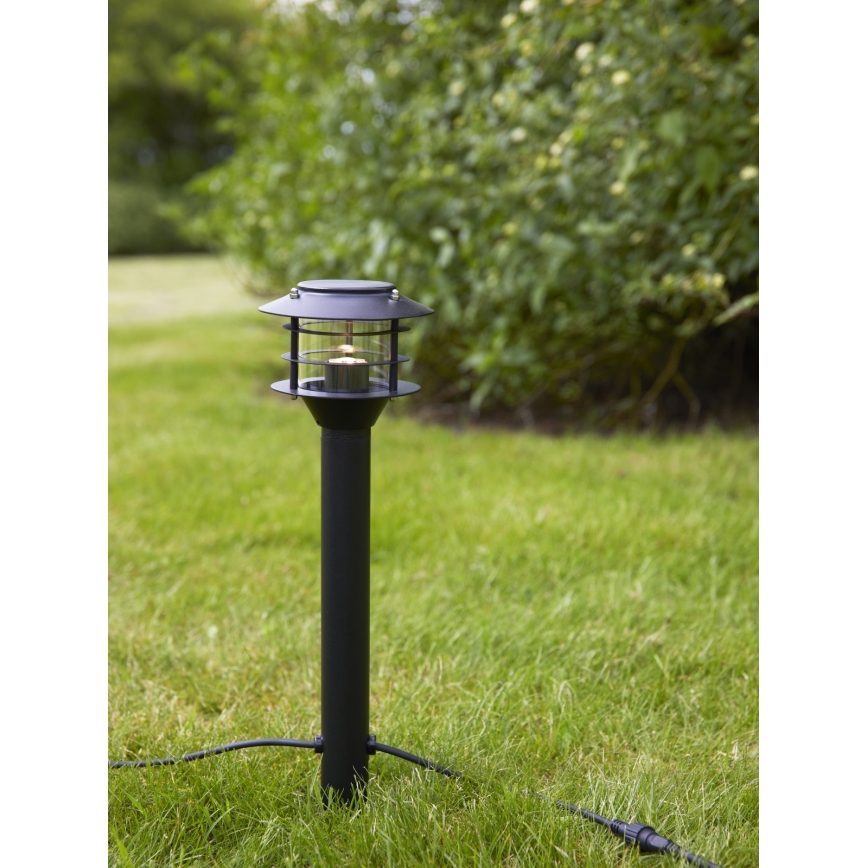 Markslöjd 107290 - LED Spoljna lampa GARDEN 24 LED/3W/24V 45 cm IP44 crno