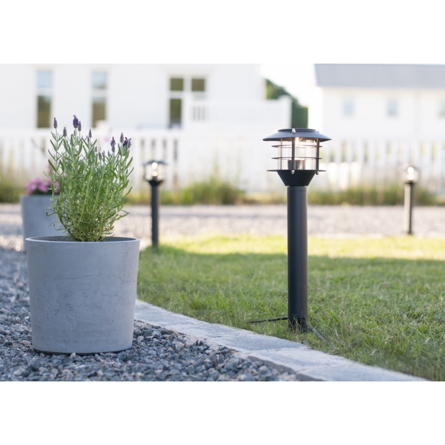 Markslöjd 107290 - LED Spoljna lampa GARDEN 24 LED/3W/24V 45 cm IP44 crno