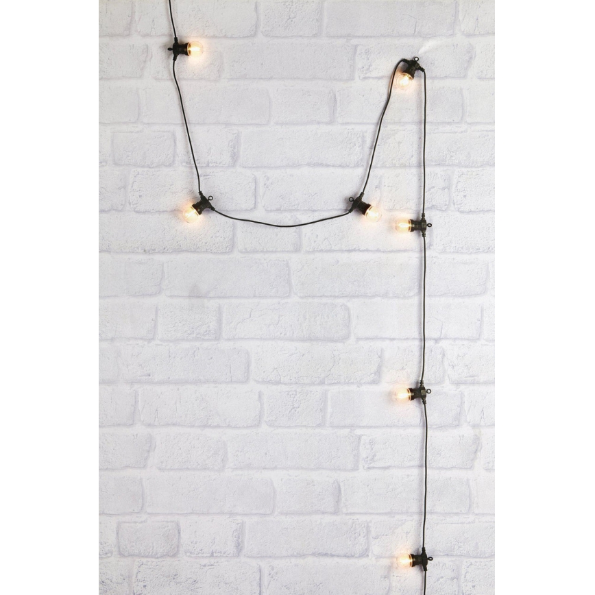 Markslöjd 107292 - LED Spoljašnji dekorativni lanac GERLANDA GARDEN 10xLED 5,5m IP44
