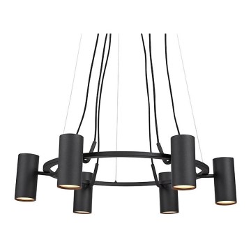 Markslöjd 107357 - Luster na sajli PORTO 6xGU10/12W/230V