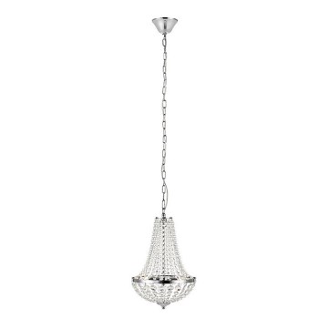 Markslöjd 107550 - Kristalni za kupatilo luster na lancu GRÄNSÖ 2xG9/20W/230V IP44