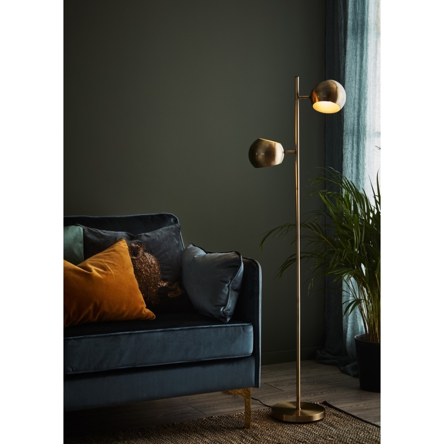 Markslöjd 107742 - Podna lampa EDGAR 2xE14/40W/230V