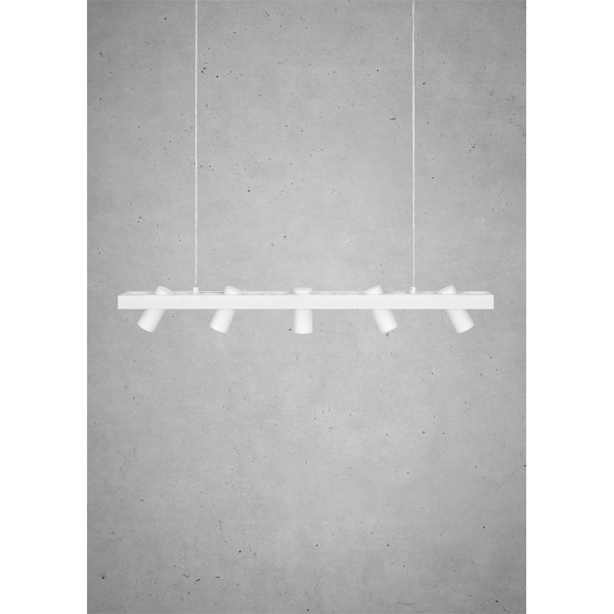 Markslöjd 107783 - Luster na sajli TORINO 5xGU10/7W/230V