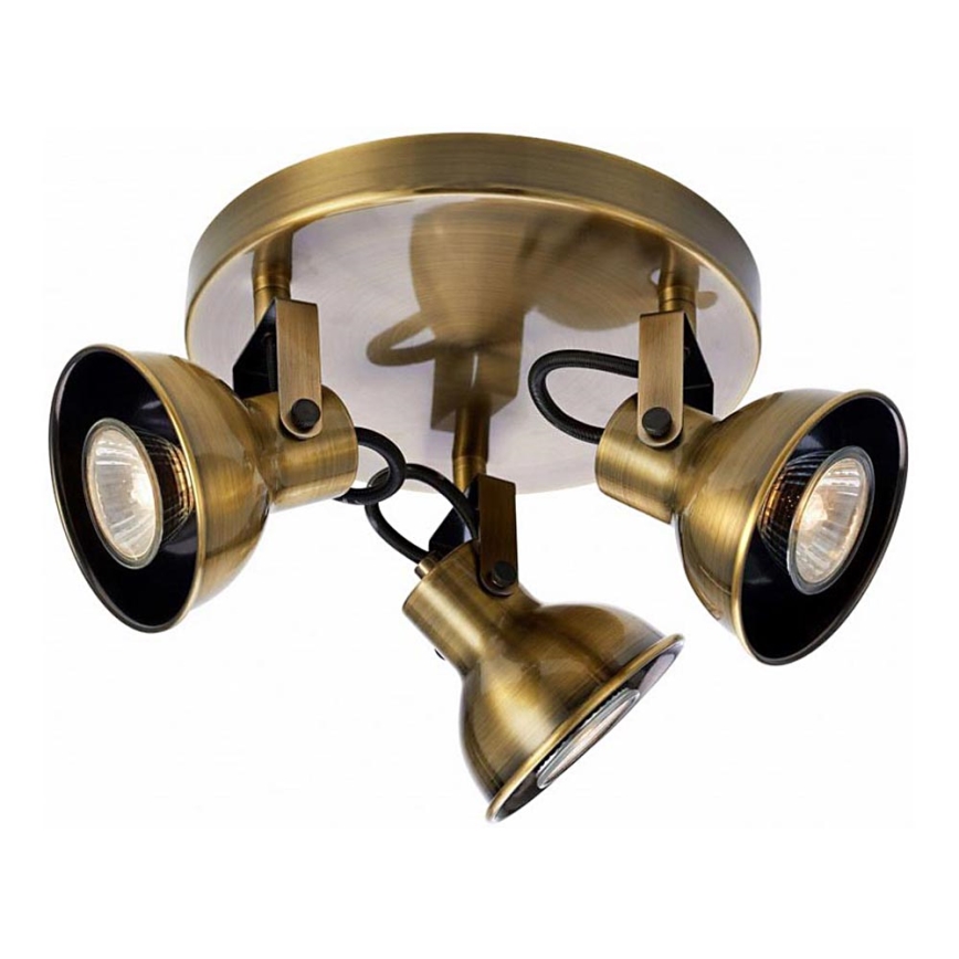 Markslöjd 107852 - Reflektorska lampa ROCCO 3xGU10/7W/230V