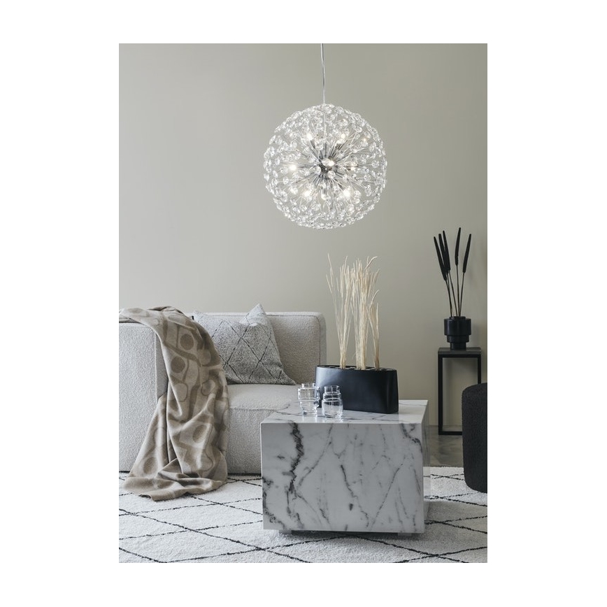 Markslöjd 108101 - Kristalni luster na sajli BOLID 9xG9/20W/230V