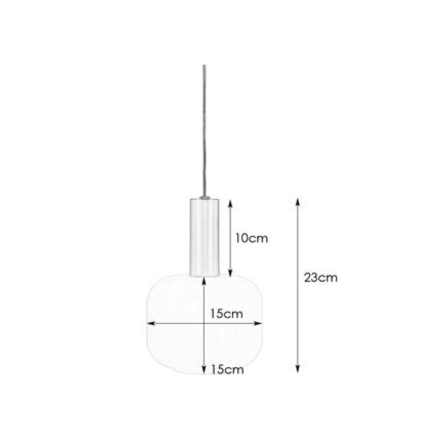 Markslöjd 108122 - Luster na sajli SOBER 1xE14/40W/230V mat krom