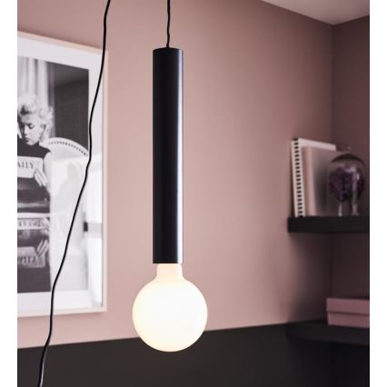 Markslöjd 108260 - Luster na sajli SENCILLO 1xE27/40W/230V crno