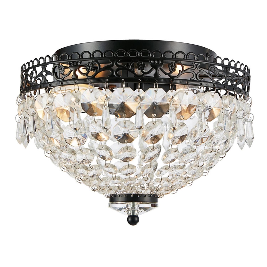 Markslöjd 108424 - Plafonjera JOLINE 2xE14/40W/230V crno