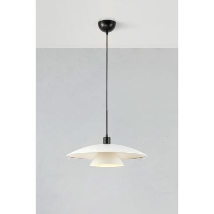 Markslöjd 108430 - Luster na sajli MILLINGE 1xE27/40W/230V bela
