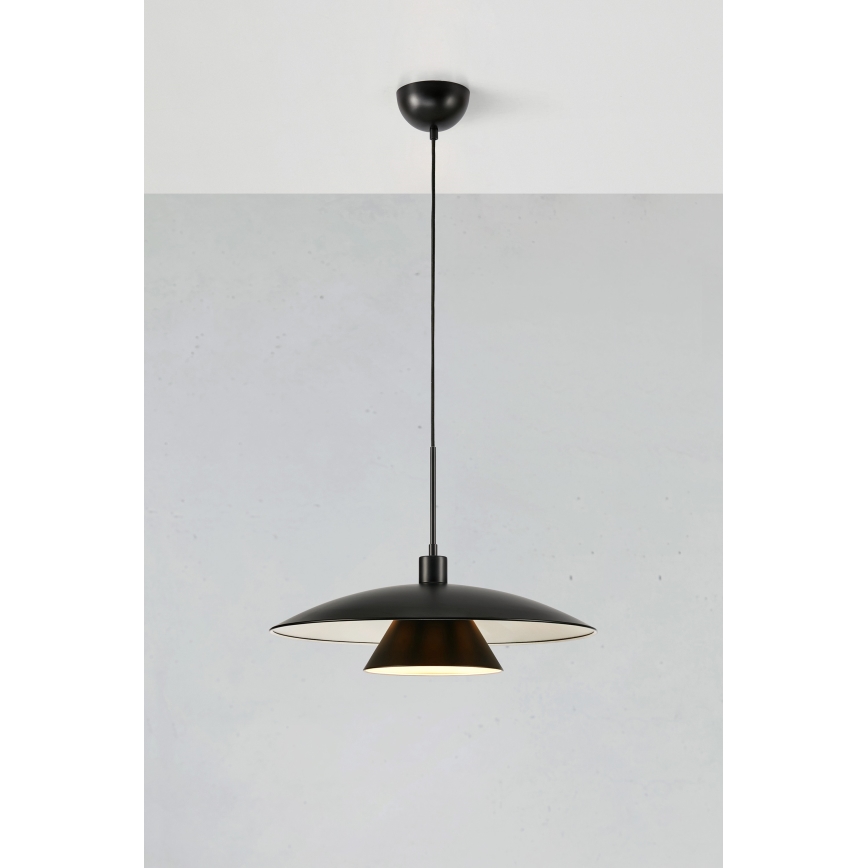 Markslöjd 108431 - Luster na sajli MILLINGE 1xE27/40W/230V crno