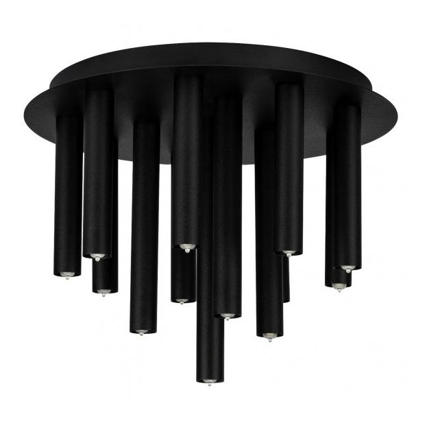 Markslöjd 108505 - Plafonjera GOCCE 13xG9/10W/230V crno