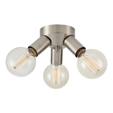 Markslöjd 108551 - Plafonjera MAZZO 3xE27/40W/230V mat krom