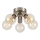Markslöjd 108554 - Plafonjera MAZZO 5xE27/40W/230V mat krom