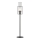 Markslöjd 108556 - Stona lampa TUBO 1xE14/40W/230V 65 cm crno/prozirna