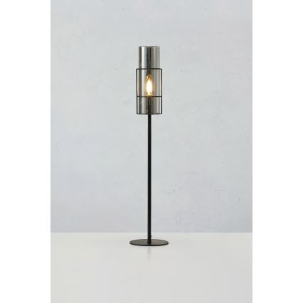 Markslöjd 108560 - Stona lampa TORCIA 1xE14/40W/230V 65 cm crno
