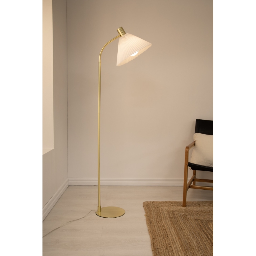 Markslöjd 108569 - Podna lampa MIRA 1xE27/40W/230V zlatna