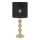 Markslöjd 108574 - Stona lampa OCTO 1xE27/40W/230V crno/zlatna