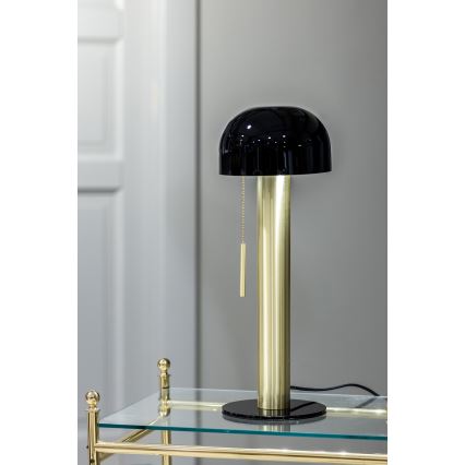 Markslöjd 108576 - Stona lampa COSTA 2xG9/18W/230V crno/zlatna