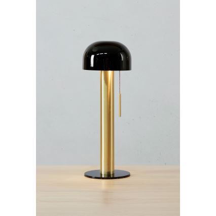 Markslöjd 108576 - Stona lampa COSTA 2xG9/18W/230V crno/zlatna
