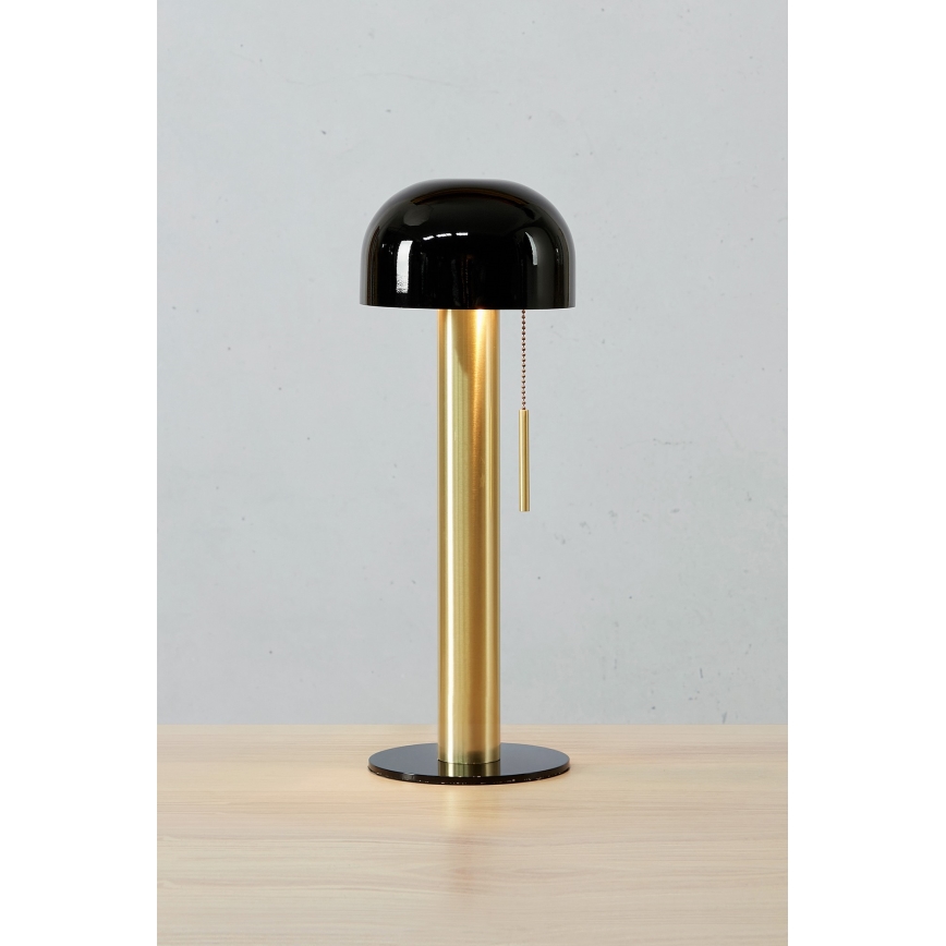 Markslöjd 108576 - Stona lampa COSTA 2xG9/18W/230V crno/zlatna