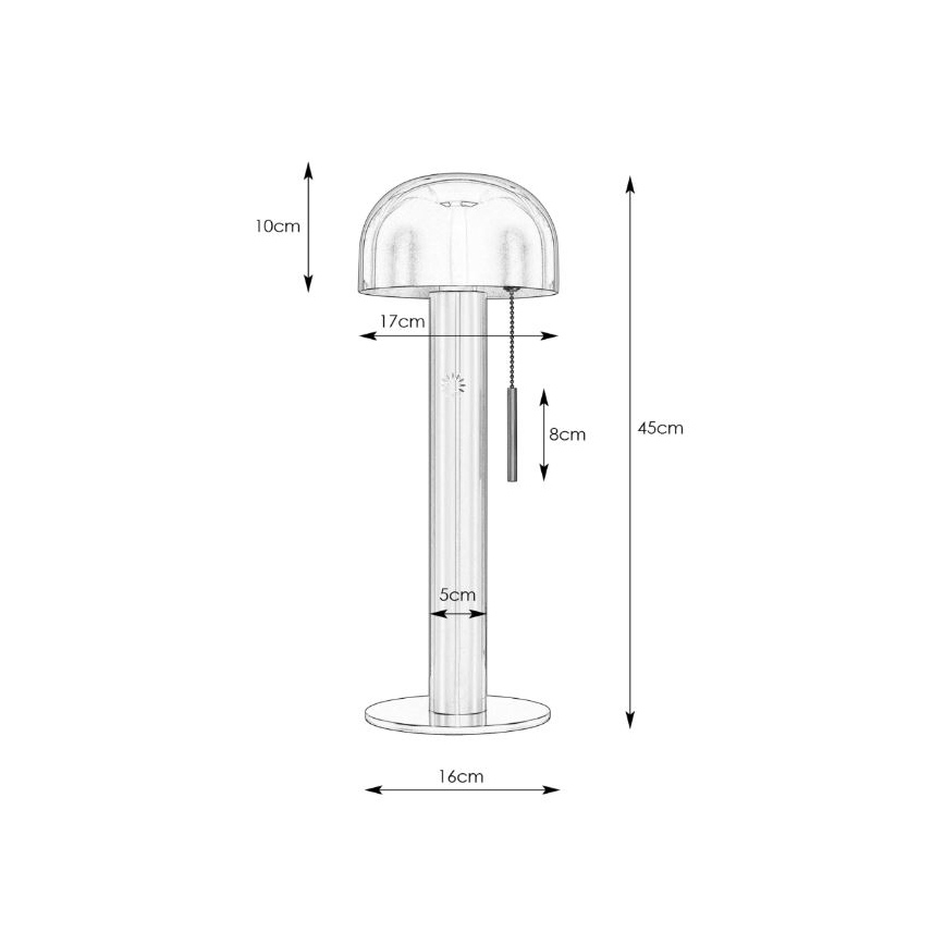 Markslöjd 108577 - Stona lampa COSTA 2xG9/18W/230V bela/mat krom