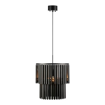 Markslöjd 108581 - Luster na sajli VIENTO 1xE27/40W/230V crno