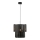 Markslöjd 108581 - Luster na sajli VIENTO 1xE27/40W/230V crno