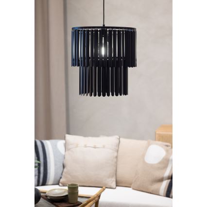 Markslöjd 108581 - Luster na sajli VIENTO 1xE27/40W/230V crno