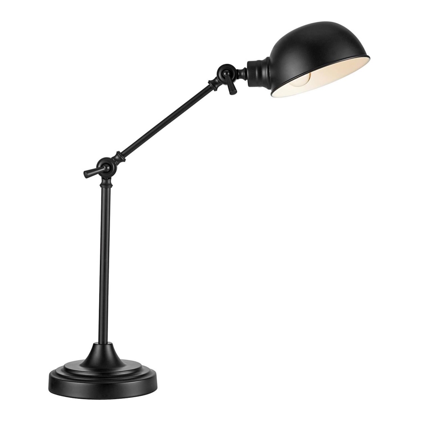 Markslöjd 108584 - Stona lampa PORTLAND 1xE27/40W/230V crno