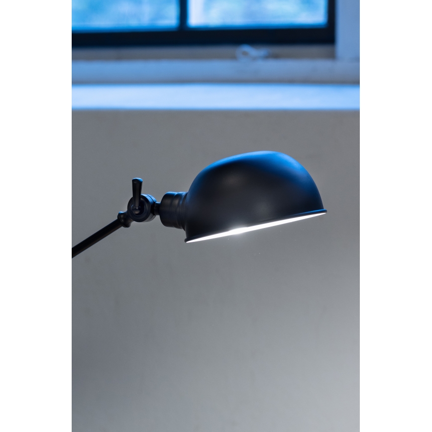 Markslöjd 108584 - Stona lampa PORTLAND 1xE27/40W/230V crno