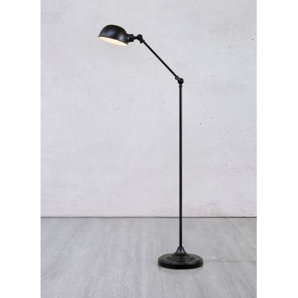 Markslöjd 108586 - Podna lampa PORTLAND 1xE27/40W/230V crno