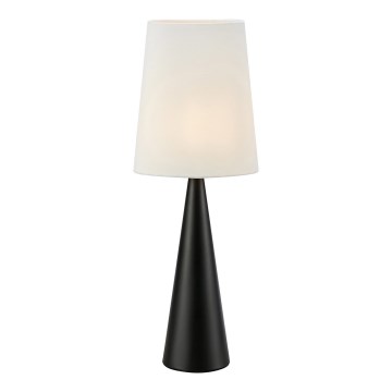 Markslöjd 108597 - Stona lampa CONUS 1xE14/40W/230V bela/crno