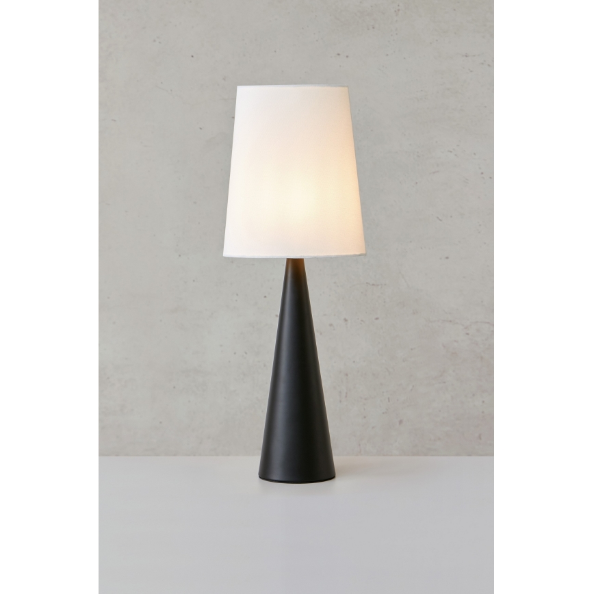 Markslöjd 108597 - Stona lampa CONUS 1xE14/40W/230V bela/crno