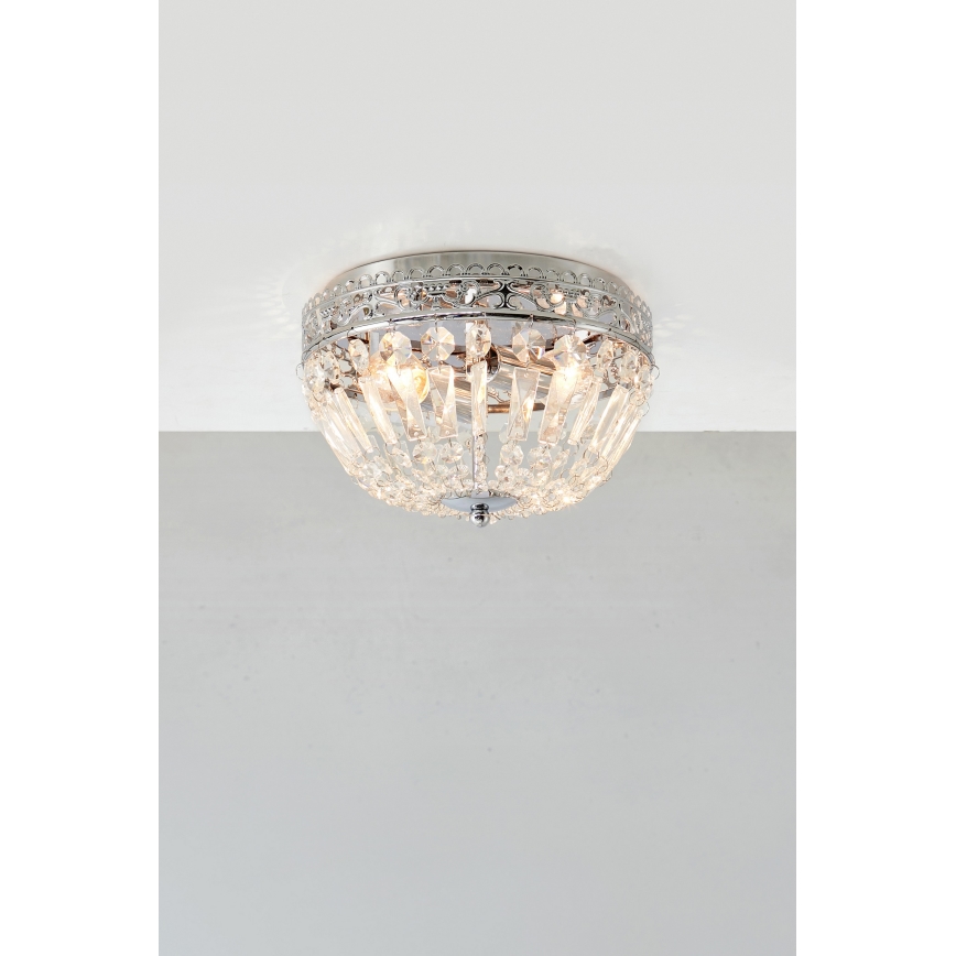 Markslöjd 108599 - Plafonjera ETIENNE 2xE14/40W/230V sjajni krom