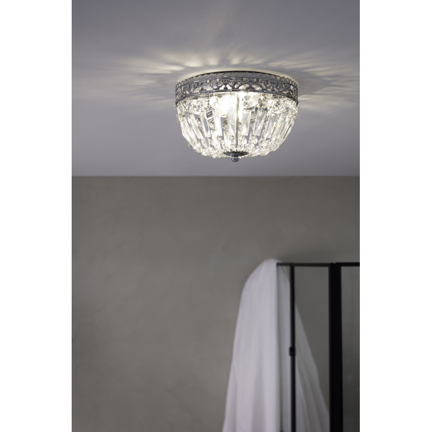 Markslöjd 108599 - Plafonjera ETIENNE 2xE14/40W/230V sjajni krom