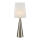 Markslöjd 108624 - Stona lampa CONUS 1xE14/40W/230V bela/mat krom