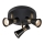 Markslöjd 108626 - Reflektorska lampa FOLIE 3xGU10/7W/230V crno/mesing