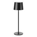 Markslöjd 108653 - LED Prigušiva punjiva lampa FIORE LED/2W/5V IP44 38 cm crno
