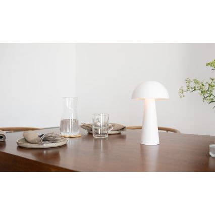 Markslöjd 108656 - LED Prigušiva punjiva lampa FUNGI LED/1,5W/5V IP44 bela
